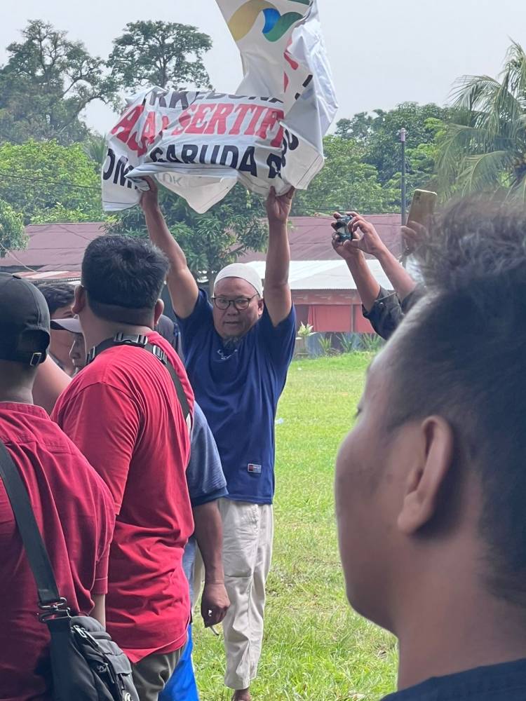Pelaku Pengerusakan Plank HGB PTPN2 di Kompleks Garuda Dilapor ke Polda Sumut