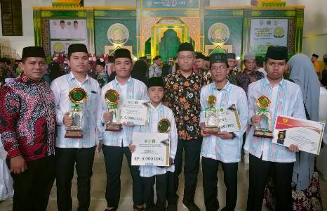 Bupati Erik Adtrada Bangga, Kafila Labuhanbatu Berhasil Raih Dua Katagori Terbaik 1 STQH