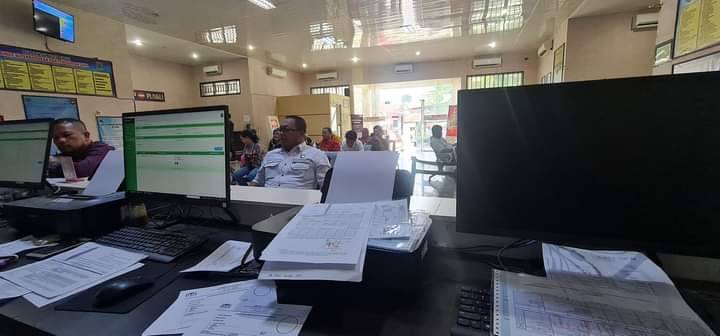 Kunjungi Disdukcapil Binjai, Politisi Gerindra Himbau Pertahankan Kwalitas Pelayanan Untuk Rakyat