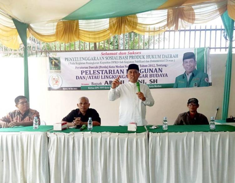 Abdul Rani Minta Pemko Medan Tegas Jaga Keaslian Bangunan Bersejarah