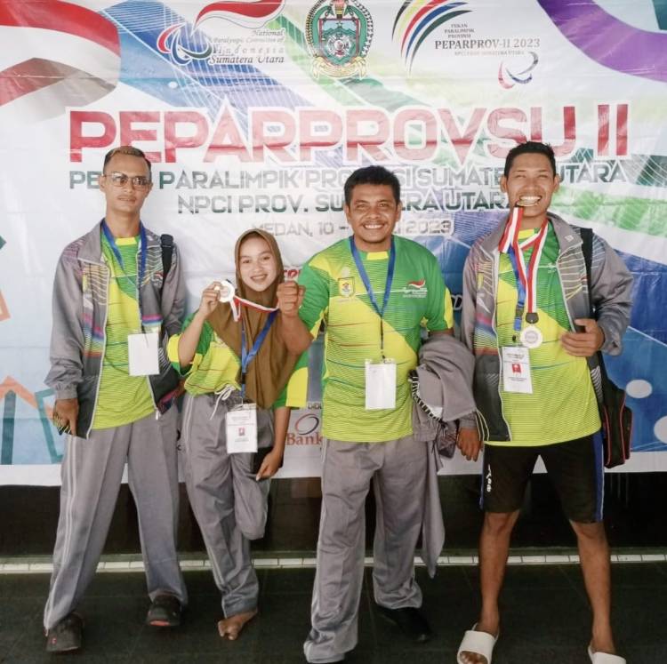 Porprov II Sumut, Atlet Kontingen Sergai Raih 7 Emas, 2 Perak dan 1 Perunggu