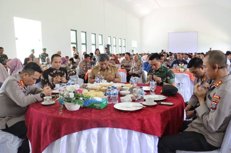 Kapolres Tebingtinggi Hadiri Halal Bihalal Tiga Pilar