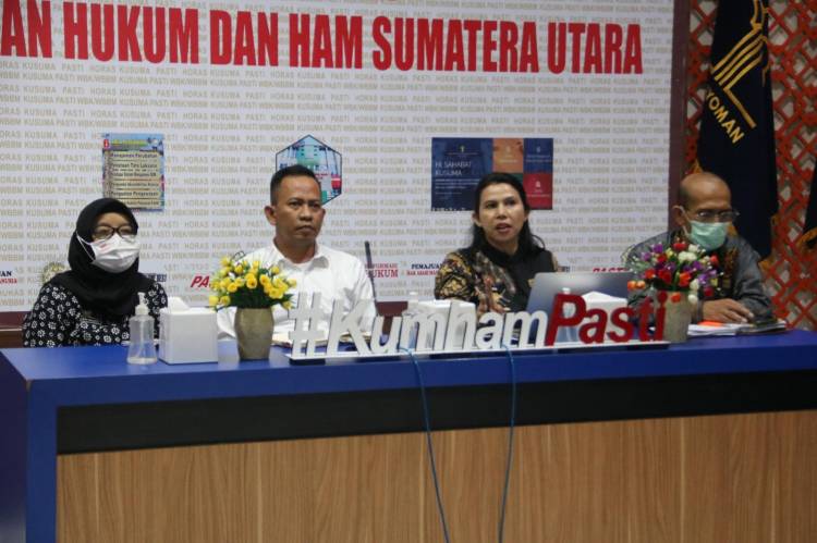 Mantapkan Pelaksanaan OPini Kebijakan, Kanwil Kemenkumham Sumut Adakan Rapat Final Persiapan