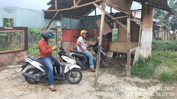 Reskrim Polsek Delitua Gerak Cepat Seser Sejumlah Lokasi, Kapolsek : Negatif Ada Judi Togel