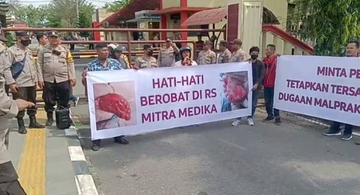 Margasu Minta Polda Sumut Tetapkan Tersangka Kasus Dugaan Malpraktek Bayi
