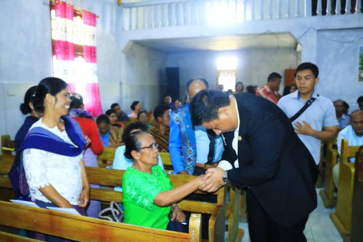 Perayaan Paskah Oikumene di Samosir, Vandiko : "Jadilah Garam dan Terang Dunia Ditengah Masyarakat"