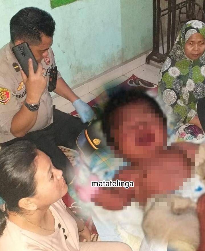 Bayi Laki laki Ditemukan Diteras Rumah Warga, Siapa Pelakunya...?.