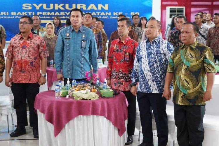 Kakanwil Kumham Sumut Ikuti Acara Syukuran HBP ke-59