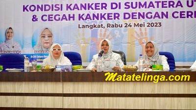 Ketua YKI Sumut & Langkat Sepakat Deteksi Sejak Dini Kurangi Risiko Kanker
