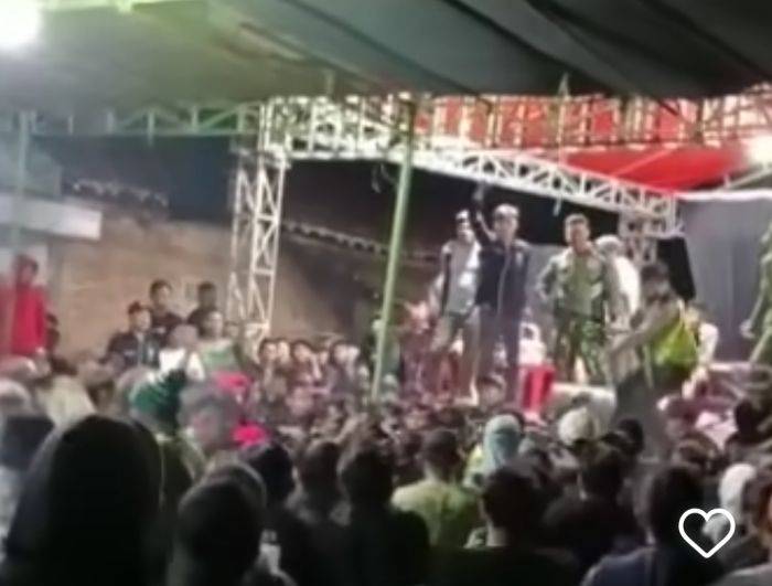 Warga Gunungkidul Tewas Saat Konser Dangdut