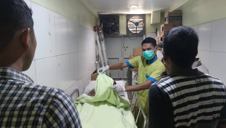 Tertimpa Tumpukan Semen, Satu Buruh Tewas dan Tiga Luka Luka