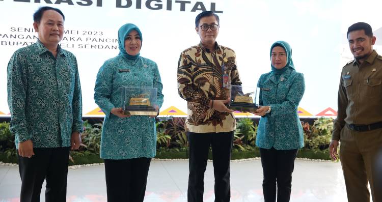Ketua TP PKK Tri Tito Karnavian  Ajak Siswa Sumut Jauhi Narkoba
