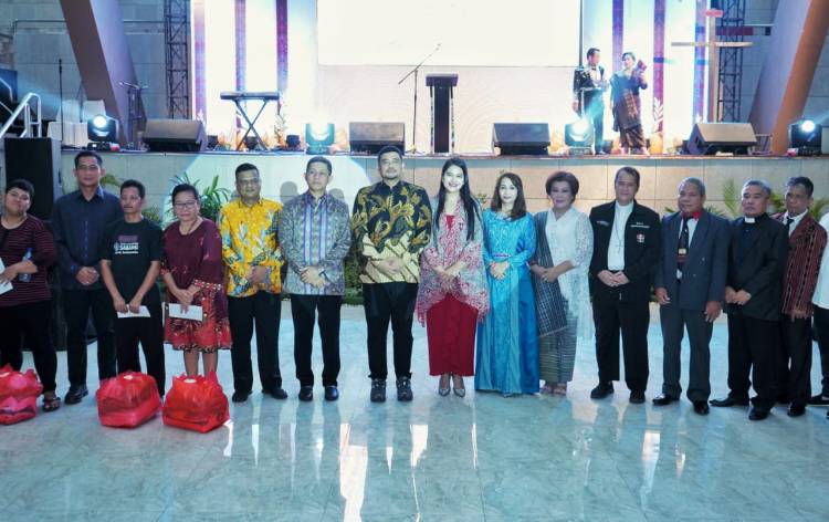 Dihadiri Ribuan Jemaat, Perayaan Paskah Oikumene Pemko Medan 2023 Berlangsung Meriah