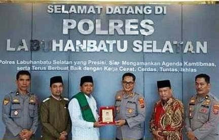 Jalur Mudik & Balik Lebaran Aman, Polres Labuhanbatu Selatan Dapat Apresiasi Dari Rumah Sahabat Da'i Sumut