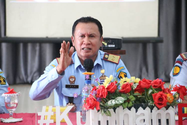 Kepala Kanwil Kumham Sumut Berikan Penguatan Tusi Lapas Binjai