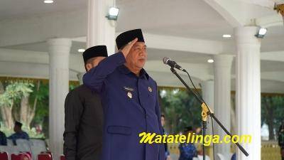 Syah Afandin Pimpin Upacara HARKITNAS ke-115 Tahun