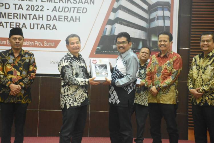 Untuk Yang Ke 5 Kali Pemko Tebingtinggi Raih Penghargaan Opini WTP Dari BPK RI
