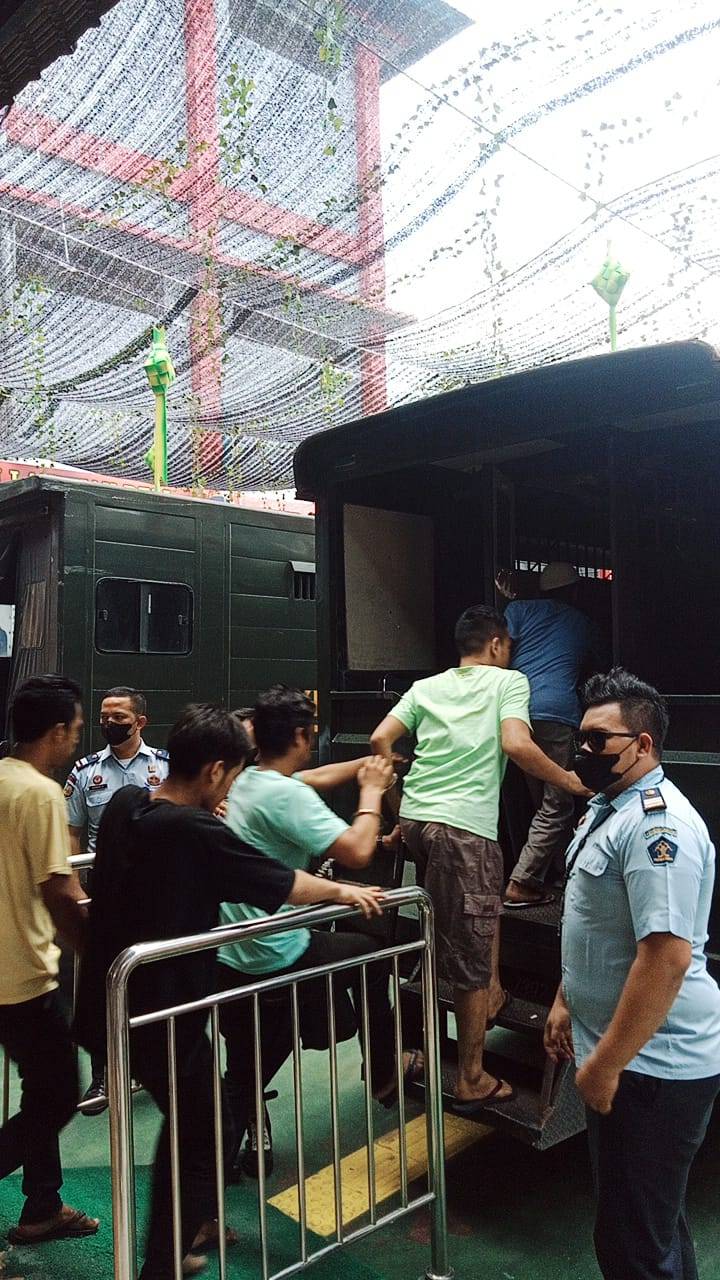 Rutan Labuhan Deli Ikuti  Apel Deklarasi Zero Halinar