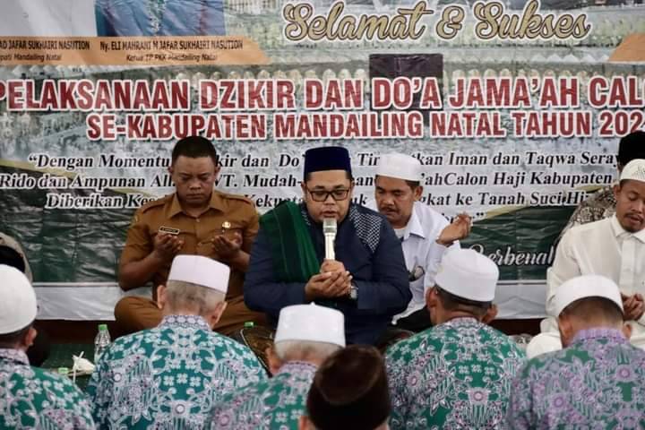Pemkab Madina Gelar Zikir dan Doa bersama Calon Jamaah Haji