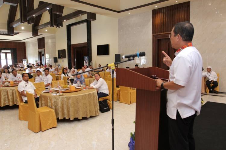 Dinas Kominfo Sumut Gelar Pembekalan Evaluasi  Penyelenggaraan Statistik Sektoral