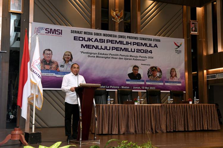 Gubernur Sumut Edy Rahmayadi Ingatkan  Pemilih Pemula Tangkal Hoaks dan Ujaran Kebencian