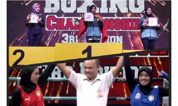 Suzen Ramsi Simangunsong Petinju Puteri Asal Labuhanbatu Kembali Mengharumkan Indonesia Dikancah Internasional