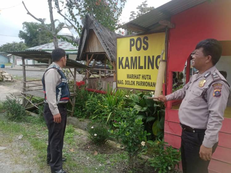 Sat Binmas Polres Simalungun Gencarkan Sosialisasi dan Aktivasi Poskamling