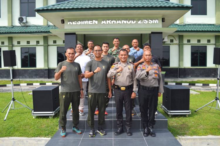 Kapolsek Pancurbatu Kunker Ke Arhanude