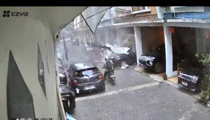 Tabung Gas Meledak di Kompleks Liberty Residence, 2 Penghuni Rumah Alami Luka Bakar