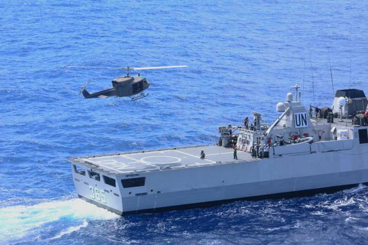 KRI Diponegoro-365 Laksanakan Latihan Bersama Dengan LAF-Air Force