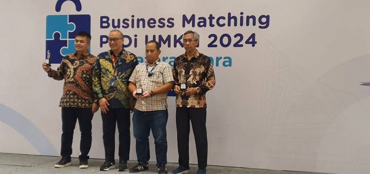 PT Pelabuhan Indonesia (Persero) Raih Peringkat III BUMN Tipe B  Nilai Belanja Terbesar Pada Business Matching PaDi UMKM Wilayah Sumatera 2024