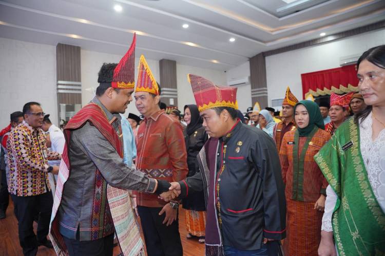 Bobby Nasution Lantik 129 Pejabat Manajerial dan Fungsional, Jalankan Amanah, Gerak Cepat Layani Masyarakat