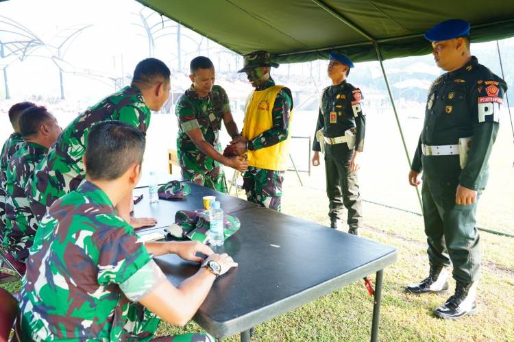 Irjen TNI Buka Simulasi Penerapan Hukum Dalam Operasi Militer Selain Perang