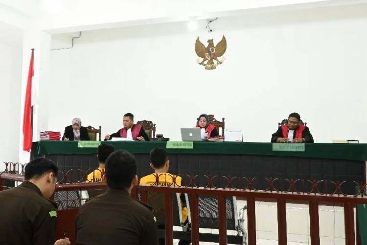 Dua Kurir Sabu Divonis PN Sidempuan Penjara Seumur Hidup