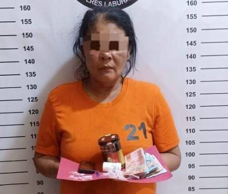 Nenek Usia 58 Tahun Akrab Disapa Bou Dicokok Polres Labuhanbatu