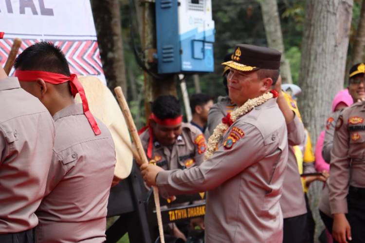 Kapoldasu Kunjungi Polres Madina, Pesankan Ini