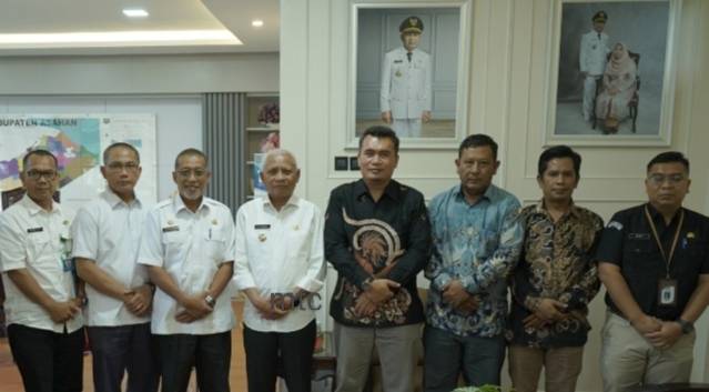 Audensi KPU Terkait Tahapan Pemilukada Diterima Wabup Asahan