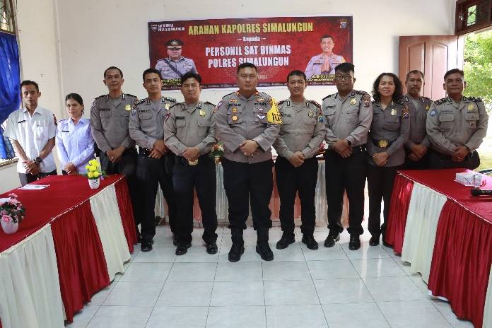 Kapolres Simalungun Berikan Arahan Strategis kepada Sat Binmas