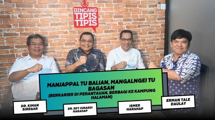 Dua Harahap dan Satu Siregar Bincang Tipis-Tipis Tentang Manjappal tu Balian, Mangalngei tu Bagasan"