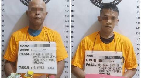 Dua Penjual Sabu Ditangkap Satres Narkoba Polres Labuhanbatu