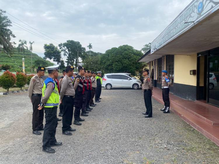 Polres Simalungun Gelar Pengamanan Libur Akhir Pekan, Dipimpin IPDA Arifin Samosir
