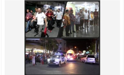 Forkopimda Labuhanbatu Lepas Pawai Lilin Hari Raya Waisak, Ketua MBI Ucapkan Terimakasuh