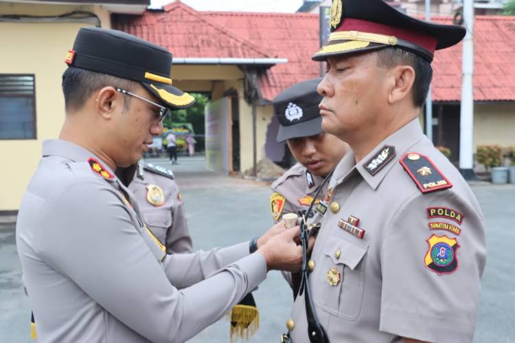Kapolres Tebingtinggi Pimpin, Upacara Sertijab Wakapolres