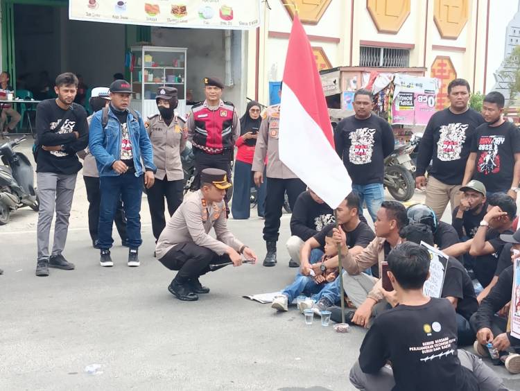May Day di KIM Sepi, Polres Pelabuhan Belawan Kerahkan 200 Personil untuk Pengamanan