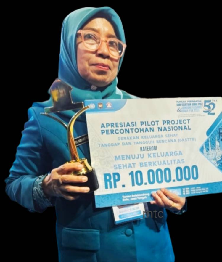 TP.PKK Desa Sei Silau Barat Raih Juara I Lomba Pilot Project Desa Tanggap dan Tangguh Bencana Peduli