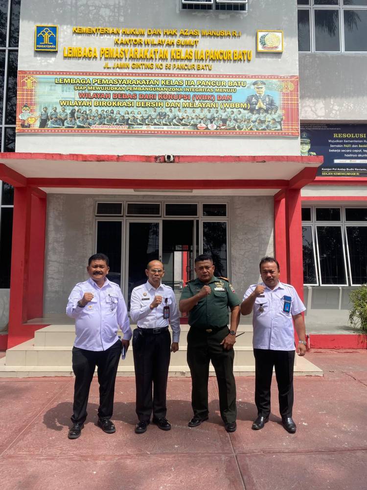 Bangun Sinergitas Dengan Koramil 14 Pancur Batu untuk Deteksi Dini