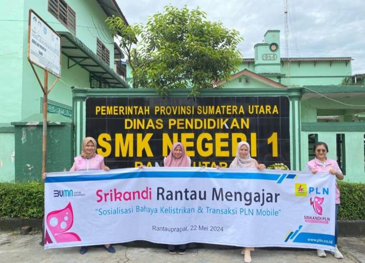 Sosialisasikan Bahaya Kelistrikan dan Budaya K3 di SMK NEGERI 1 Rantau Utara