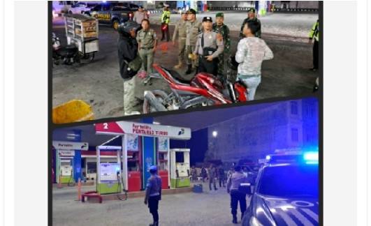 Ciptakan Kondisi Aman, Polres Labuhanbatu Gelar Patroli Gabungan Bersama TNI Dan Satpol PP