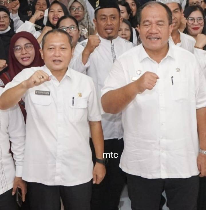 UPTD SD Dan SMP Negeri Dinas Pendidikan Asahan Gelar Halal Bihalal
