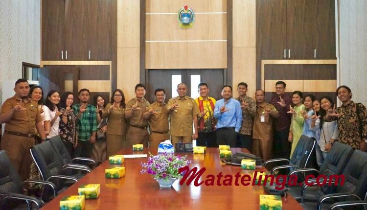 Pj Bupati Langkat Terima  Audensi Majelis GBKP Klasis Kuala Langkat